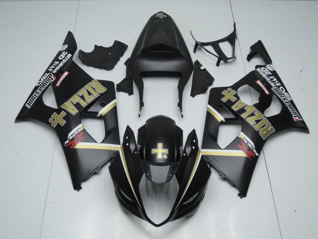 Beste GSXR 1000 K3 2003-2004 Verkleidungen - Matt Schwarzer Rizla Beste GSXR 1000 K3 2003-2004 Verkleidungen - Matt Schwarzer Rizla
