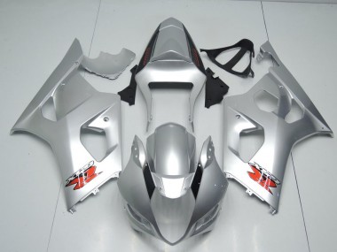 Beste GSXR 1000 K3 2003-2004 Verkleidungen - Silber OEM Stil