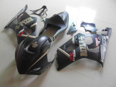 Beste GSXR 1000 K3 2003-2004 Verkleidungen - Matt Schwarzer Rizla Renn