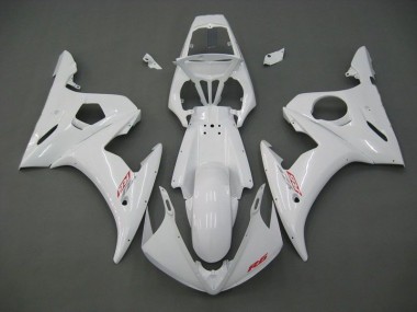 Beste R6 2003-2005 Verkleidungen - Weiß