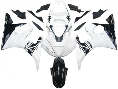 Beste R6 2003-2005 Verkleidungen - Schwarz Weißes Tribal