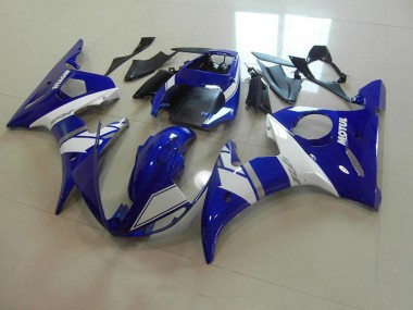 Beste R6 2003-2005 Verkleidungen - Blau Weiß