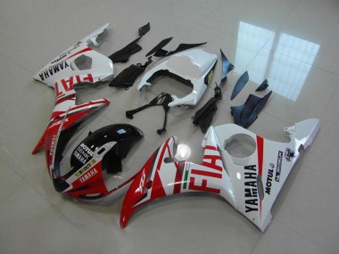Beste R6 2003-2005 Verkleidungen - Rot Fiat