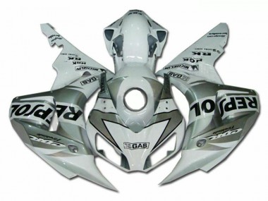 Beste CBR 1000 RR 2004-2005 Verkleidung - Silber Repsol