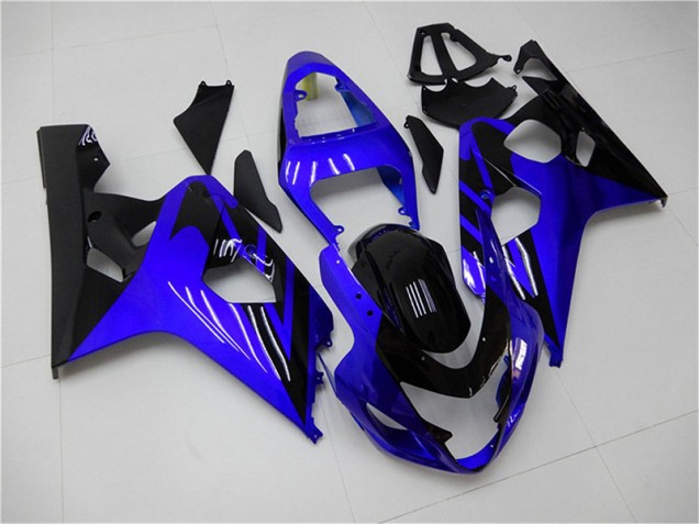 Beste GSXR 600 / 750 K4 2004-2005 Verkleidungen - Blau Schwarz Beste GSXR 600 / 750 K4 2004-2005 Verkleidungen - Blau Schwarz