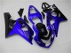 Beste GSXR 600 / 750 K4 2004-2005 Verkleidungen - Blau Schwarz Beste GSXR 600 / 750 K4 2004-2005 Verkleidungen - Blau Schwarz