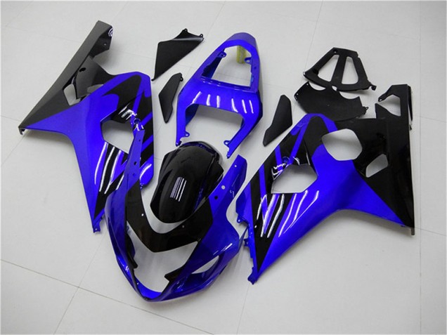 Beste GSXR 600 / 750 K4 2004-2005 Verkleidungen - Blau Schwarz Beste GSXR 600 / 750 K4 2004-2005 Verkleidungen - Blau Schwarz