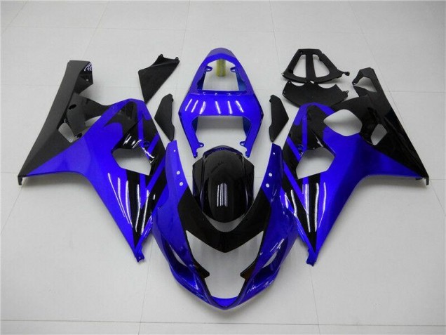 Beste GSXR 600 / 750 K4 2004-2005 Verkleidungen - Blau Schwarz Beste GSXR 600 / 750 K4 2004-2005 Verkleidungen - Blau Schwarz