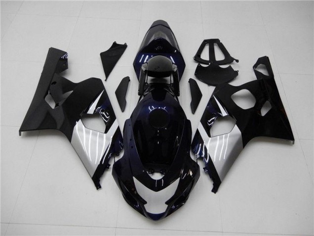 Beste GSXR 600 / 750 K4 2004-2005 Verkleidungen - Blau Silber Beste GSXR 600 / 750 K4 2004-2005 Verkleidungen - Blau Silber