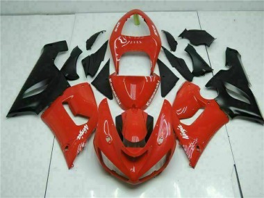 Beste ZX6R 2005-2006 Verkleidung - Rot