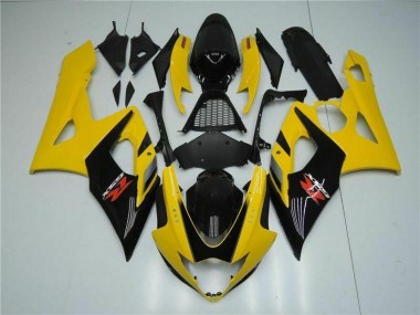 Beste GSXR 1000 K5 2005-2006 Verkleidungen - Gelb