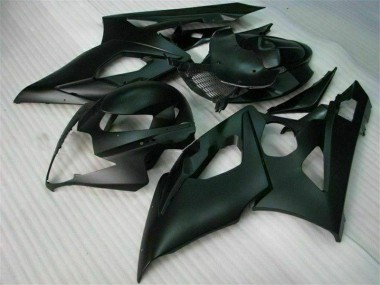 Beste GSXR 1000 K5 2005-2006 Verkleidungen - Matt Schwarz
