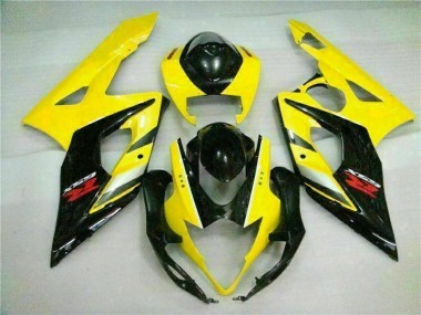 Beste GSXR 1000 K5 2005-2006 Verkleidung - Gelb Schwarz
