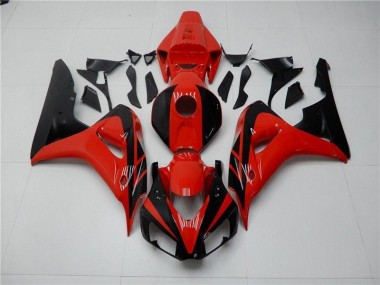 Beste CBR 1000 RR 2006-2007 Verkleidungen - Rot Schwarz