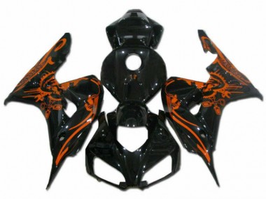 Beste CBR 1000 RR 2006-2007 Verkleidungen - Braun Schwarz