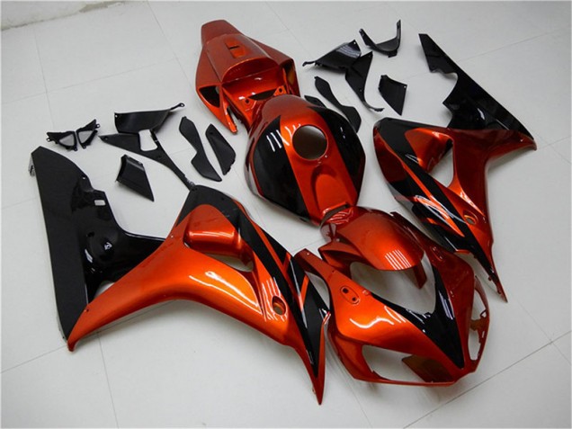 Beste CBR 1000 RR 2006-2007 Verkleidungen - Orange Schwarz Beste CBR 1000 RR 2006-2007 Verkleidungen - Orange Schwarz