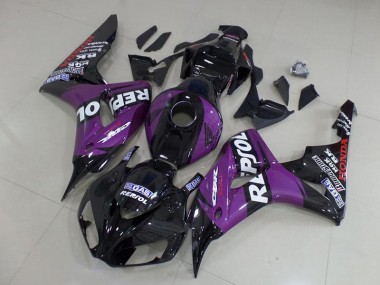 Beste CBR 1000 RR 2006-2007 Verkleidungen - Lila Repsol