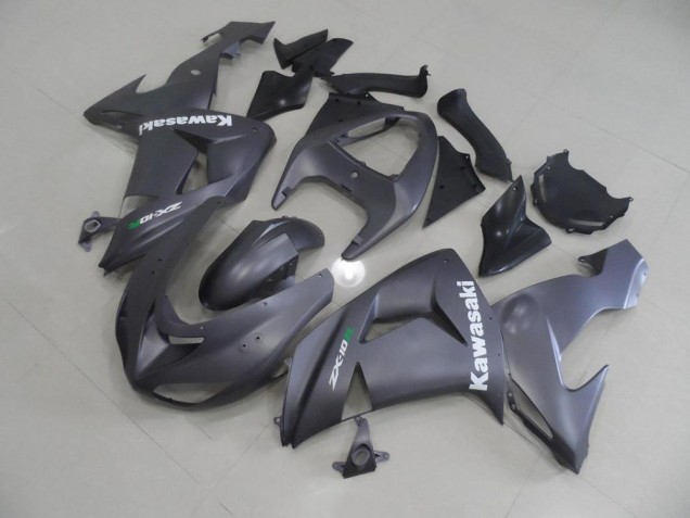 Beste ZX10R 2006-2007 Verkleidungen - Grau mit Weißen Aufklebern Beste ZX10R 2006-2007 Verkleidungen - Grau mit Weißen Aufklebern