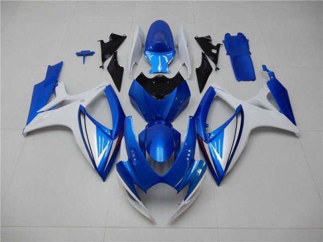 Beste GSXR 600 / 750 K6 2006-2007 Verkleidungen - Blau Weiß Beste GSXR 600 / 750 K6 2006-2007 Verkleidungen - Blau Weiß