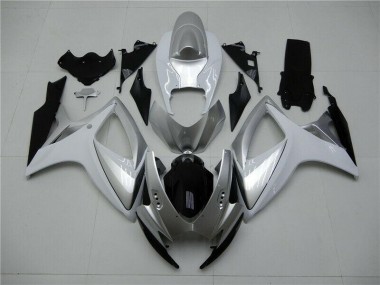 Beste GSXR 600 / 750 K6 2006-2007 Verkleidung - Silber