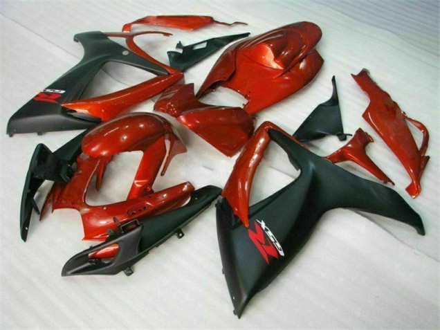 Beste GSXR 600 / 750 K6 2006-2007 Verkleidung - Rot Schwarz Beste GSXR 600 / 750 K6 2006-2007 Verkleidung - Rot Schwarz