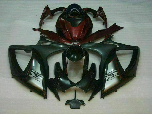 Beste GSXR 600 / 750 K6 2006-2007 Verkleidung - Schwarz Rot Beste GSXR 600 / 750 K6 2006-2007 Verkleidung - Schwarz Rot