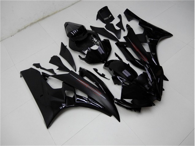 Beste R6 2006-2007 Verkleidungen - Matt schwarz Glänzend Beste R6 2006-2007 Verkleidungen - Matt schwarz Glänzend