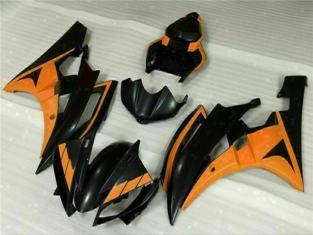 Beste R6 2006-2007 Verkleidungen - Schwarz Orange Beste R6 2006-2007 Verkleidungen - Schwarz Orange