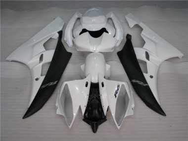 Beste R6 2006-2007 Verkleidungen - Weiß Schwarz