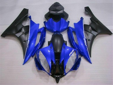 Beste R6 2006-2007 Motorrad Verkleidungen - Blau Schwarz