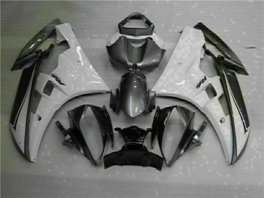 Beste R6 2006-2007 Verkleidungen - Weiß Silber