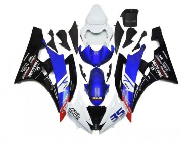 Beste R6 2006-2007 Verkleidung - Blau Weiß