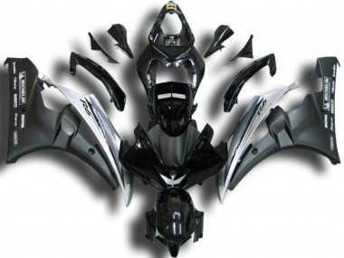 Beste R6 2006-2007 Verkleidungen - Schwarz Weiß