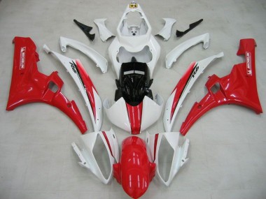 Beste R6 2006-2007 Verkleidungen - Weiß Rot Michelin