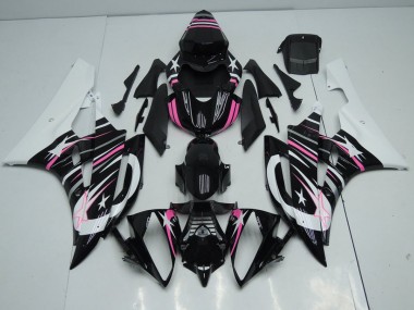 Beste R6 2006-2007 Verkleidungen - Rosa Stern