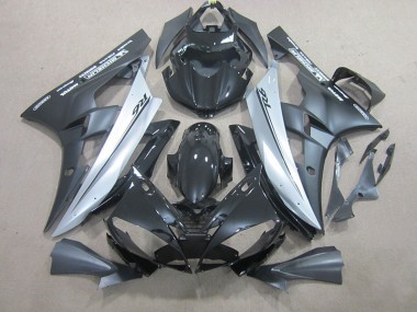 Beste R6 2006-2007 Verkleidungen - Silber Schwarz