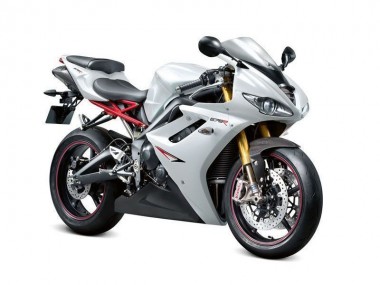 Beste Daytona 675 Triple 2006-2008 Verkleidungen - Weiß Schwarz