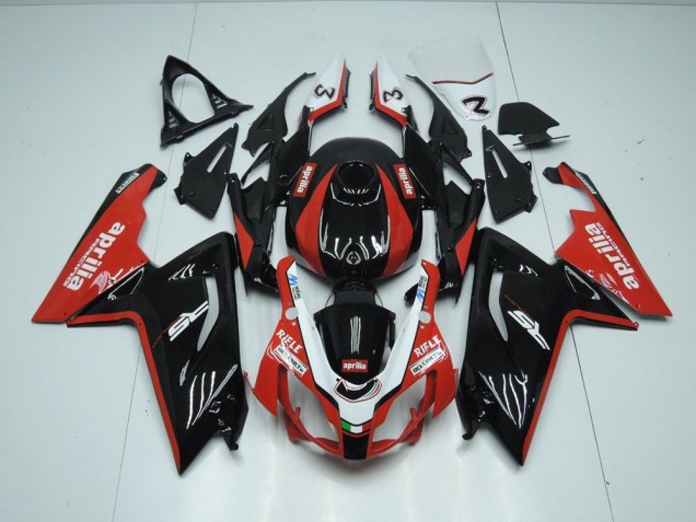 Beste RS 125 2006-2011 Verkleidungen - Schwarz und Rot Beste RS 125 2006-2011 Verkleidungen - Schwarz und Rot