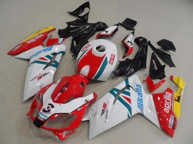 Beste RS 125 2006-2011 Verkleidungen - Rot Weiß