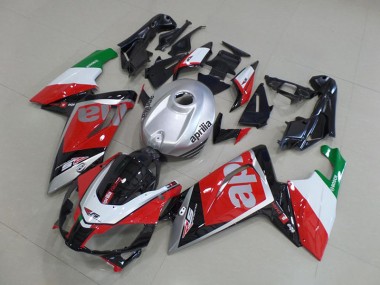 Beste RS 125 2006-2011 Verkleidungen - Rot Weiß Schwarz