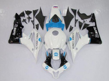 Beste CBR 600 RR 2007-2008 Verkleidungen - Weiß Blau Schwarz