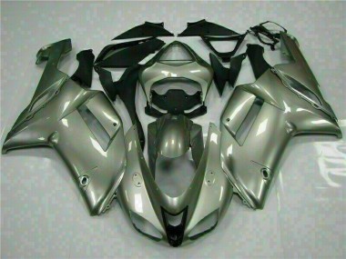 Beste ZX6R 2007-2008 Verkleidungen - Silber