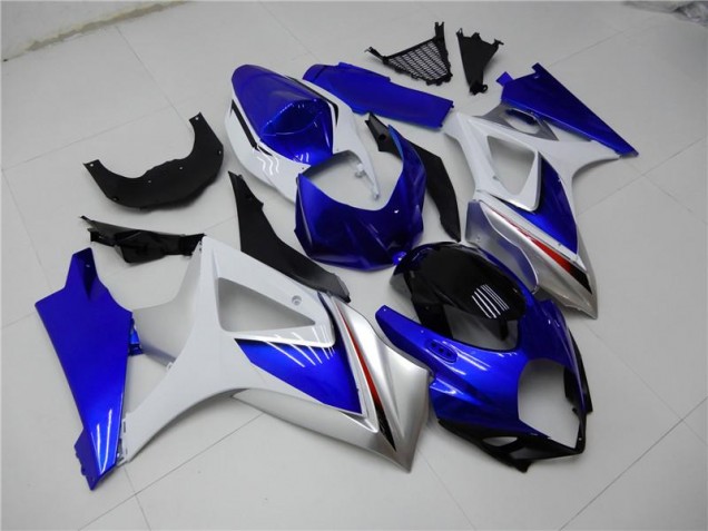 Beste GSXR 1000 K7 2007-2008 Verkleidung - Blau Weiß Beste GSXR 1000 K7 2007-2008 Verkleidung - Blau Weiß