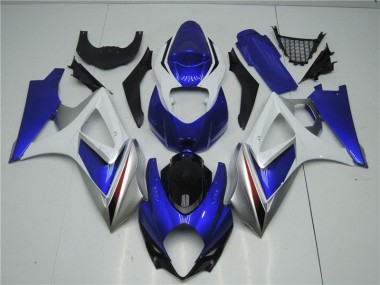 Beste GSXR 1000 K7 2007-2008 Verkleidung - Blau Weiß