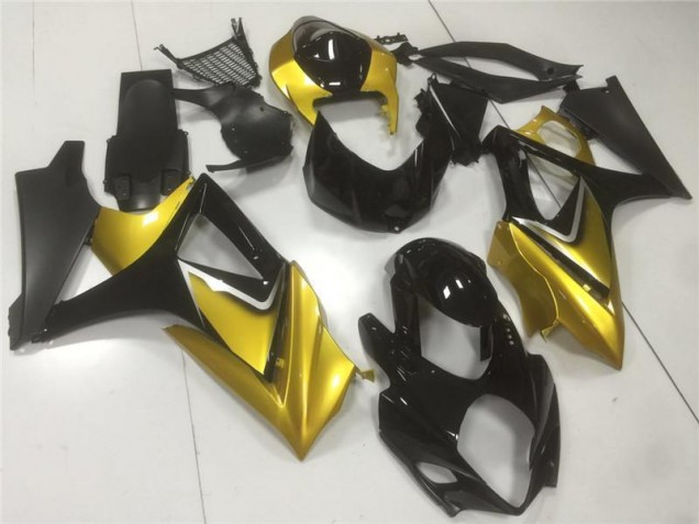 Beste GSXR 1000 K7 2007-2008 Verkleidung - Gold Schwarz Beste GSXR 1000 K7 2007-2008 Verkleidung - Gold Schwarz