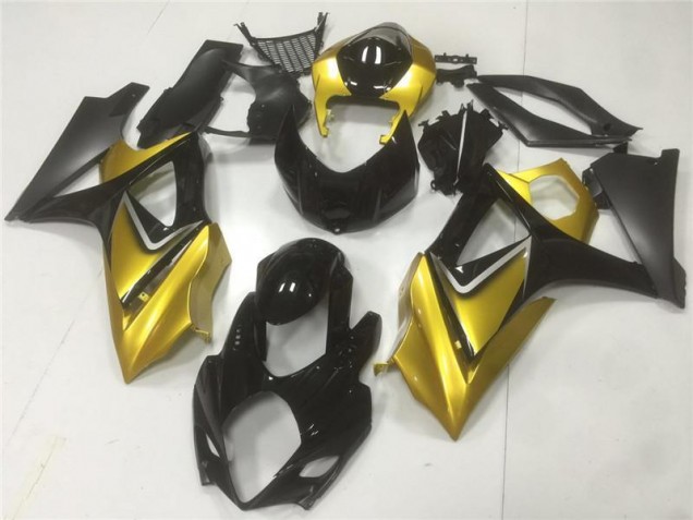 Beste GSXR 1000 K7 2007-2008 Verkleidung - Gold Schwarz Beste GSXR 1000 K7 2007-2008 Verkleidung - Gold Schwarz