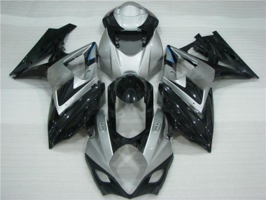 Beste GSXR 1000 K7 2007-2008 Verkleidungen - Grau Schwarz
