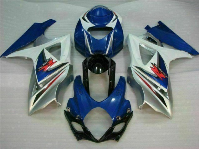 Beste GSXR 1000 K7 2007-2008 VollVerkleidungen & Plastik - Blau Weiß Beste GSXR 1000 K7 2007-2008 VollVerkleidungen & Plastik - Blau Weiß
