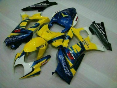 Beste GSXR 1000 K7 2007-2008 Verkleidungen - Gelb