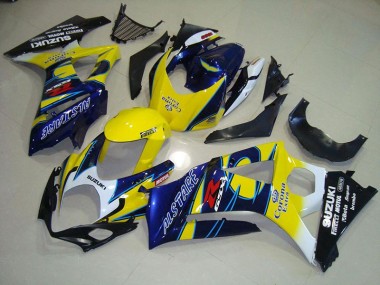 Beste GSXR 1000 K7 2007-2008 Verkleidungen - Gelb Corona